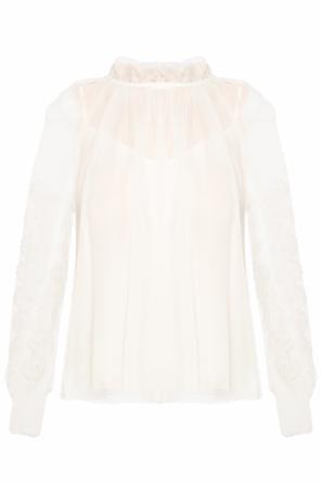 Ruffled sheer top, zdjęcie 1 Ruffled sheer top od See By Chloe